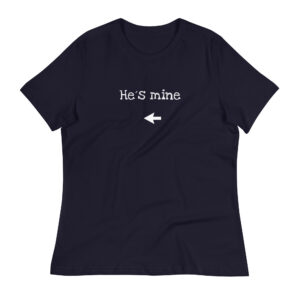 Damen-T-Shirt “He’s mine”